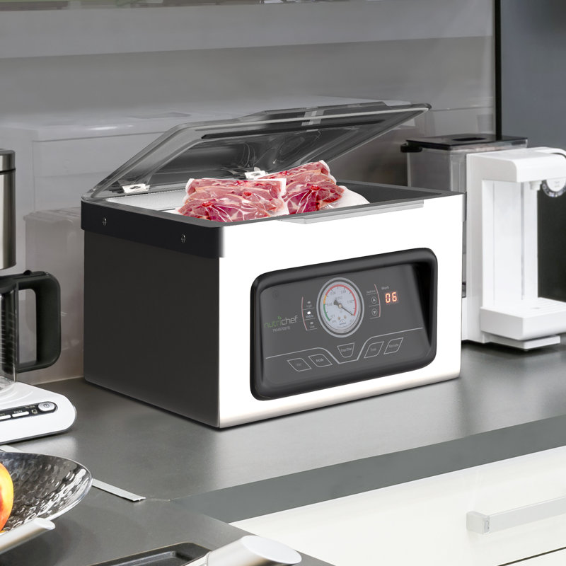 NutriChef Automatic Foodsaver System Air Seal Machine Chamber Vacuum